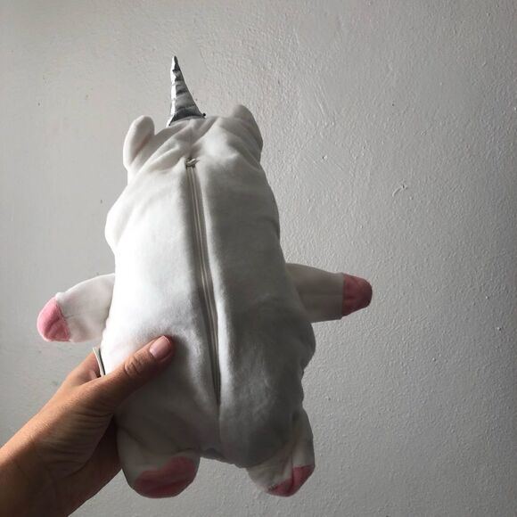 Cubcoats unicorn hoodie that converts into a unicorn stuffed animal. SO CUTE - Picture 13 of 13